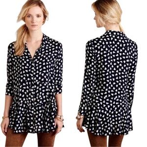 Anthropologie 11-1 Tylho Heart Tunic size small.‎